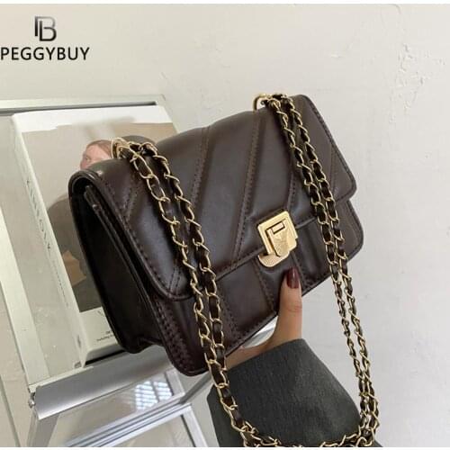Fashion Embroidery Striped Pattern PU Leather Messenger Bag Women Solid Color Casual Purse Female Shoulder Crossbody Handbag