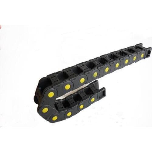 Custmized Towline Enhanced Bridge-type Drag Chain with End Connectors for CNC Router Machine Tools