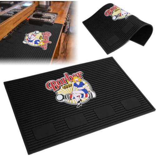 PU Non-Slip Hairdresser Tool Mat Soft Anti-Skid Mat Cushion For Barber Shop Hair Salon Clipper Clip Scissors Comb Anti-Skid Pad