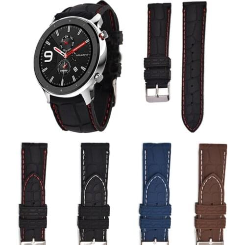 For Amazfit GTR 47mm Strap Silicone 22mm Watch Band Bracelet for Xiaomi Huami Amazfit Pace/Stratos 2S Strap for Huawei Watch GT