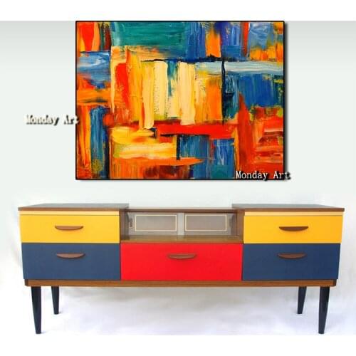 Modern Art oil painting on canvas room decoration modern large size 100% hand-drawn abstract painting drawing new oil painting