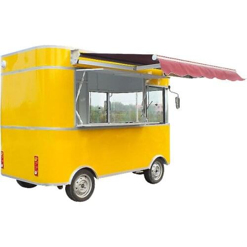 Approved Electric Mobile Coffee Van Food Truck Support Customization