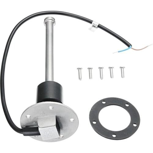 0~190 Ohm High-precision Fuel Level Sensor 150 200 250 350 500mm Oil Liquid Tank Fuel Sending Unit Water Level Sensor for Gauge