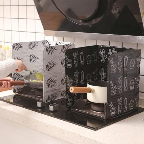 Aluminum Foil Oil Baffle Stove Protector Partitions Kitchen Accessories Kitchen Gadget Sets Cooking Tools Household Items