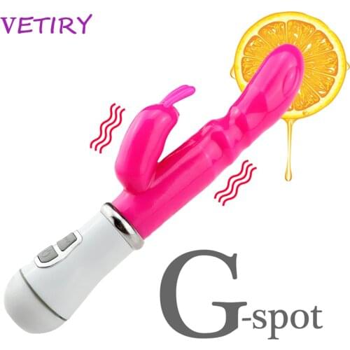 12 Speed Strong Rabbit Vibrator for Women Clitoris Stimulator G-spot Massager Sex Toys For Adult Female Masturbator Sex Shop