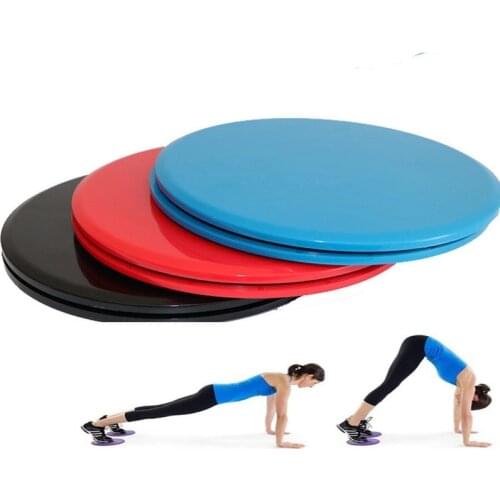 1Pair Gliding Discs Slider Fitness Disc Exercise Sliding Plate For Yoga Gym Abdominal Core Training Fitness Equipment