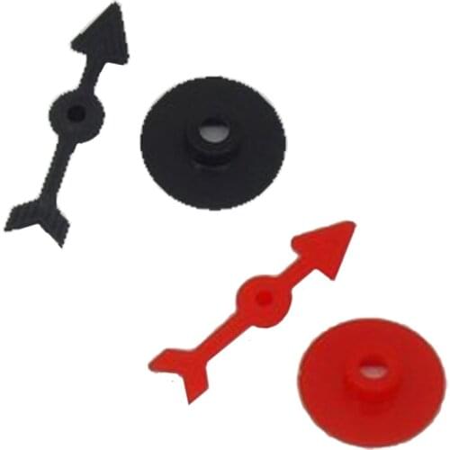 10PCS 45mm Red Black Arrow Plastic Pawn/Chess For Board Games And Card Game Accessories