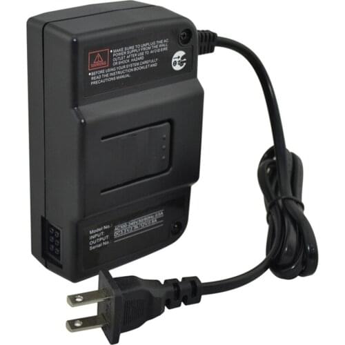 10PCS For N64 main engine fire cow power adapter charger US version PLUG