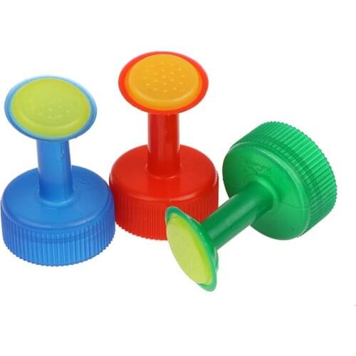 3pcs Gardening Plant Watering Attachment Spray-head Soft Drink Bottle Water Can Top Waterers Seedling Irrigation Equipment