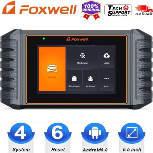 Foxwell NT716 OBD2 Diagnostic Tools Engine Scan ABS SRS Transmission System ABS Bleeding TPS EPB Oil TPMS OBD Automotive Scanner