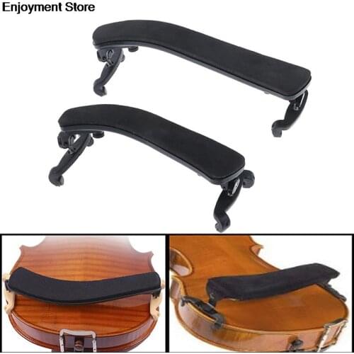 Hot sale Adjustable Violin Shoulder Rest Plastic Padded For 1/8 1/4 1/2 3/4 & 4/4 Fiddle Violin Parts & Accessories