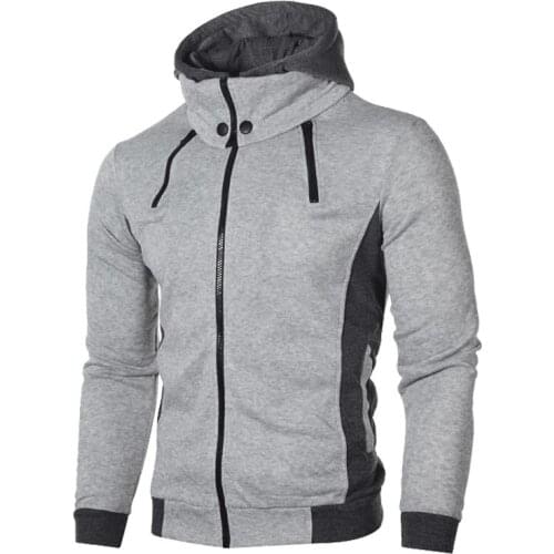 Autumn Winter Jacket Men 2020 New Casual Slim Zipper Mens Jacket Cardigan Hooded Streetwear Coat Men Jackets Plus Size S-3XL