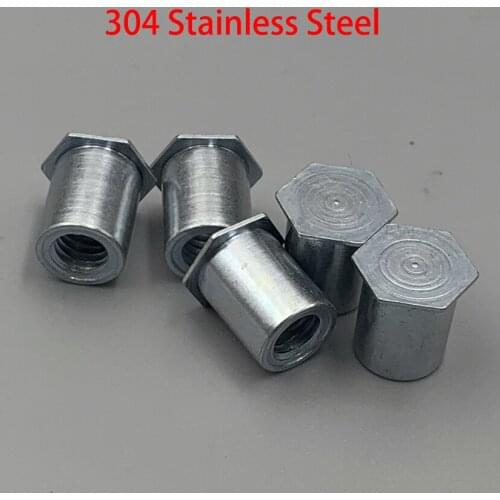 M3 M4 M5*4mm 5mm 6mm 7mm 8mm 9mm 10mm 11mm 12mm BSOS 304 Stainless Steel PEM Blind Hole Self-Clinching Standoff Rivet Stud Nut
