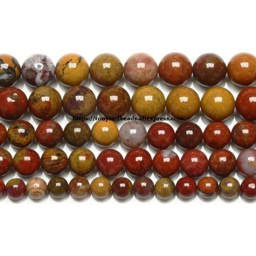 Natural Stone China Zhanguo Red Onyx Agates Round Loose Beads 6 8 10 12MM Pick Size For Jewelry Making
