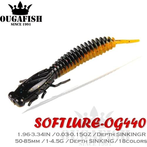 New Soft Bait Lure Trout 50mm 10pcs 62mm 8pcs 85mm 4pcs Bass Fishing Lures Tackle Swim Bait Saltwater Lures Isca Artificial