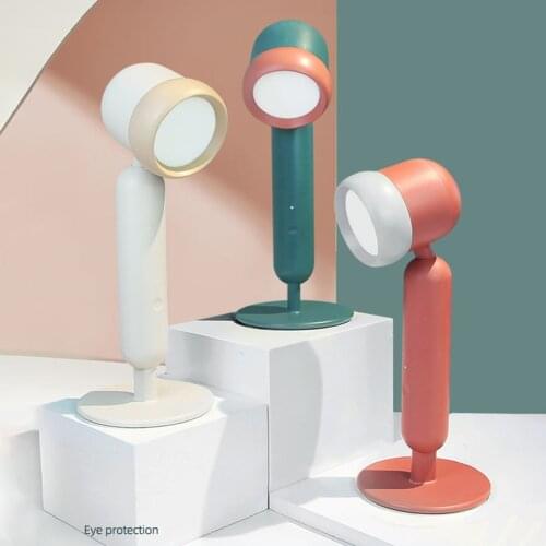 LED Simple Desk Lamp Kids Eye Protection Adjustable Touch Sensor Reading Study Table Lamp Bedroom Home Dormitory Office Decor