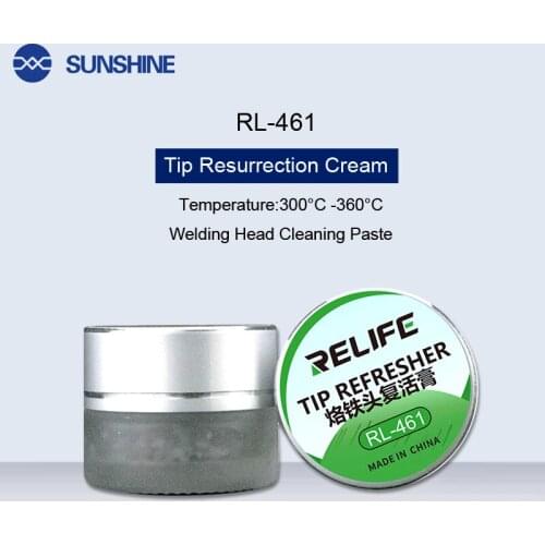 RL-461 Soldering Iron Tip Resurrection Cream Welding Head Oxidation Repair Paste Cleaning Paste Oxide Scavenging Repair