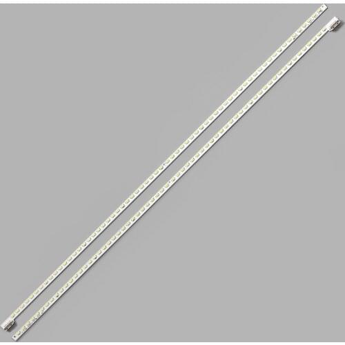2pcs x LED Backlight Strips for 47''V6 Edge FHD 47LW4500 47PFL7666T LC470EUF 47LW5300 64-LEDs 610mm 3660L-0369A AG117
