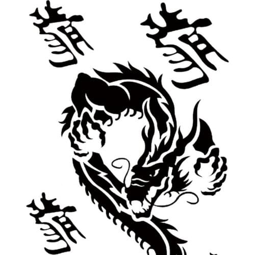 Waterproof Temporary Tattoos Water Tattos Waterproof Black Letters Body Art Tattoos English Word Decorative Sticker for Body