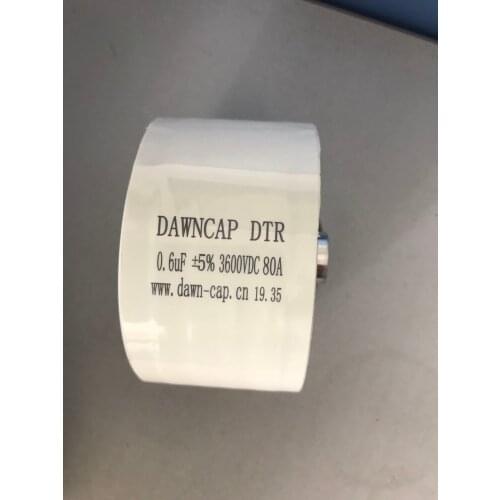 High frequency resonance 0.6UF 3000V 3600VDC 75*40MM resonant capacitor