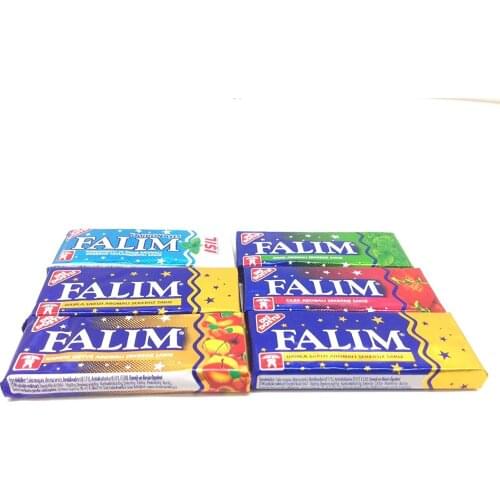 Falim sugar free chewing gum, sugar free, 6 tastes 100 pieces, delicious taste FREE SHIPPING