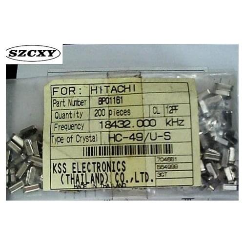 100% New and original HC-49U/S 18432.000KHZ crystals