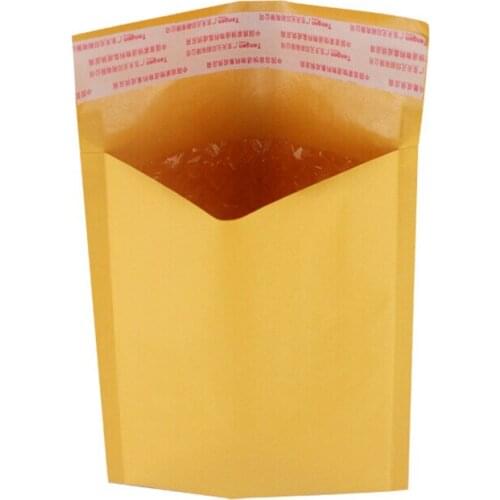 15*20cm Yellow Kraft Bubble Mailers Padded Bubble Envelopes Bags Envelope Mailing Bag Paper Envelopes