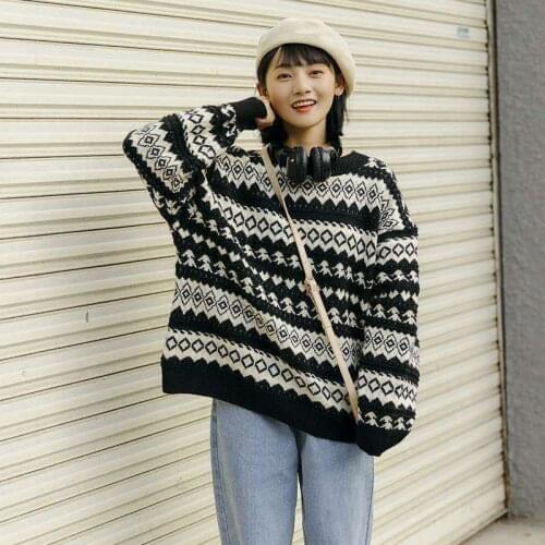 Cheap wholesale 2021 spring autumn winter new fashion casual warm nice women Sweater woman female OL knitted sweater Ay1108