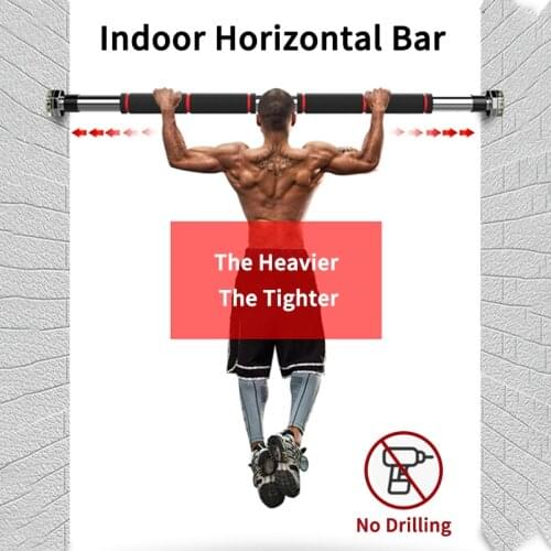 Door Horizontal Bars Steel 200kg Adjustable Home Gym Workout Pull Up Bar Sport Fitness sit up bar Equipments