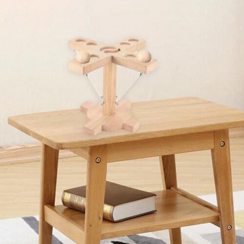 Toss Game for Kids Adults Handmade Wooden Throwing Game Handheld Games