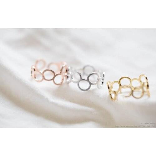 Trendy Rolling Round Adjustable Ring classic Mother Day Gifts Couple Rings wholesale