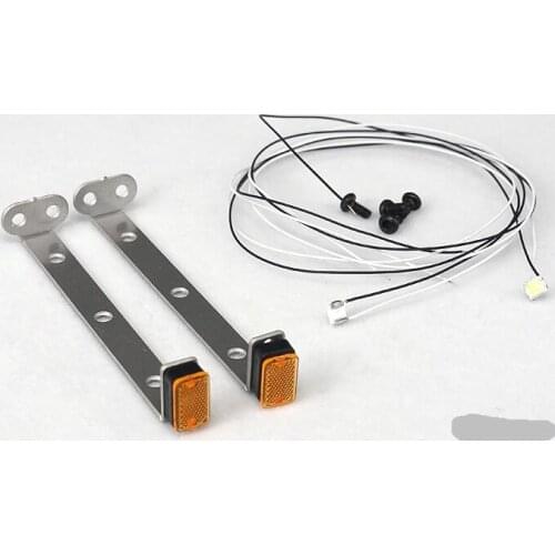 Modified tire position light for 1/14 RC Tamiya Volvo FH16 Globetrotter 750 6X4 56360 Tractor scz 56323 R620 R470