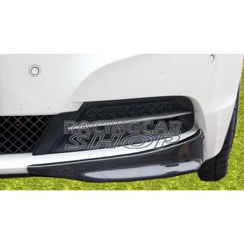 OE STYLE REAL CARBON FIBER FRONT SPLITTERS FOR BMW Z4 E89 23i 30i 2009+ B149