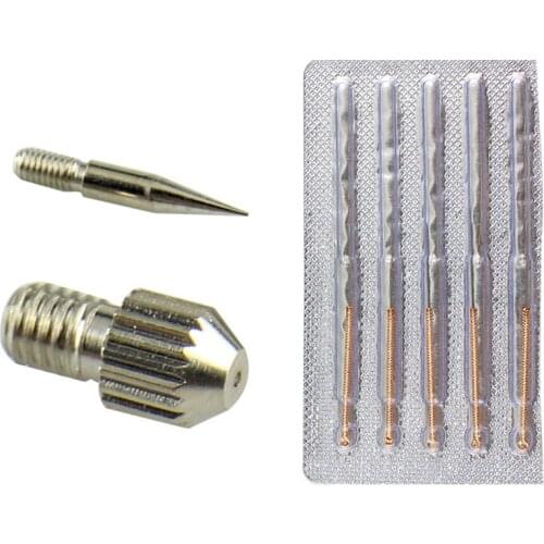 For Tattoo Mole Removal Plasma Pen 5Pcs Replace Freckle Dark Spot Remover Round Fine Needles Caps Skin Care Tools