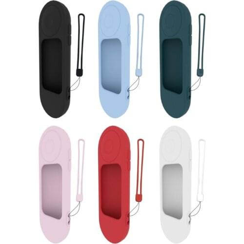 Silicone Protective Cover Fully Fit Shockproof Sleeve Compatible with Chromecast Google TV Remote Control 2020