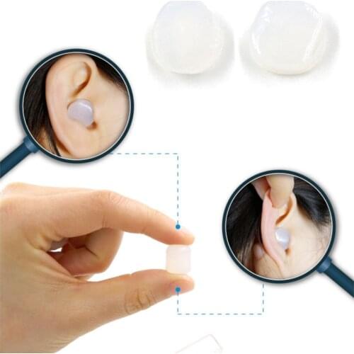 Ear Plugs For Sleeping Swimming Waterproof Earplugs Soft Silicone Mud Best Ear Plug Noise Reduction Ear Protection 6Pcs/pack