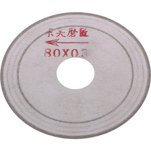 Ultra-thin Diamond Saw Blade Slant Teeth Cutting Tools For Stone Agate Jade