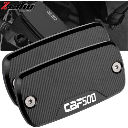 Motorcycle Accessories Part Fluid Reservoir Cap Motorbike front brake moto FOR HONDA CBF 500 2004 2005 2006 2007 CNC Aluminum