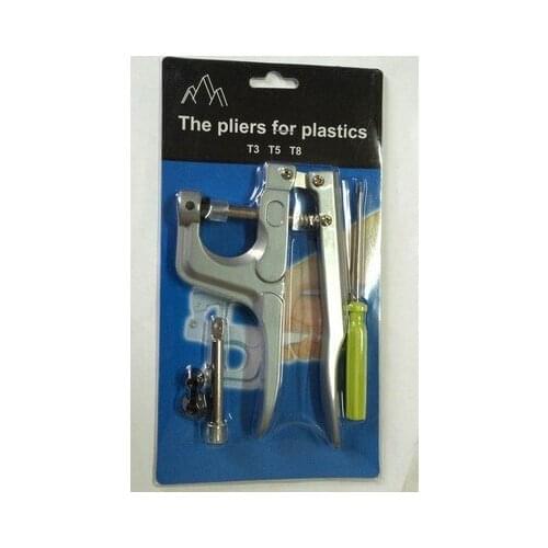 DIY Sewing Craft Tool Hand Setter Tool Fastener Kam Snaps Press Plier for T3 T5 T8 Resin Plastic Bottons
