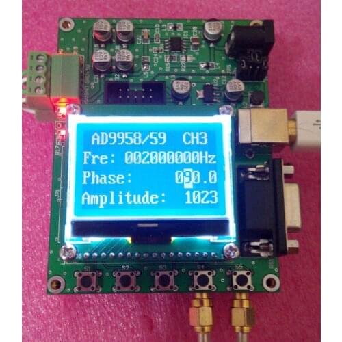 For AD9958 AD9959 Four-channel DDS module STM32 signal source learning module V3