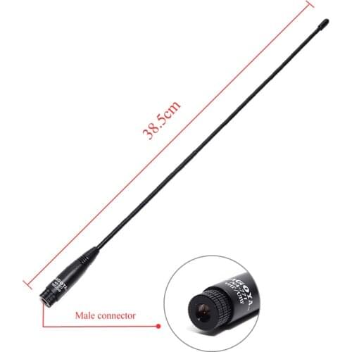 Nagoya NA-771 SMA-Male Dual Band VHF/UHF 144/430MHz Soft Antenna NA771 For Handheld GPS Garmin Alpha 100 50 Astro 430 320 900