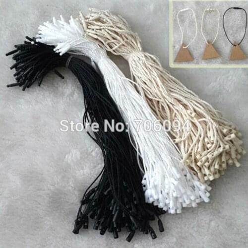 Garment bag shoes Cotton&Nylon sling string/cords/hang tag swing tag thread/clothing string buckle 1000 pcs/lot