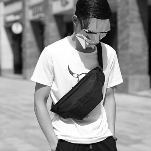 110618 new hot men causal chest bag male small fashion messenger bag