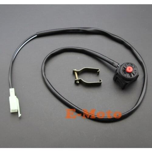 New Kill Stop Switch ATV Motorcycle Motorbike Dual Sport Dirt Bike Start Horn Button