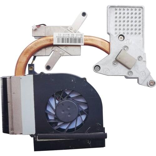 Original USED For HP Compaq CQ61 G61 CPU Cooling Fan with Heatsink 532606-001 534685-001 Cooler