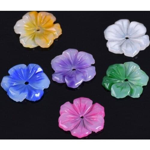 20pcs Flat Flower Shape 12mm Resin Loose Spacer Beads Wholesale lot DIY Crafts Findings for Jewelry Making