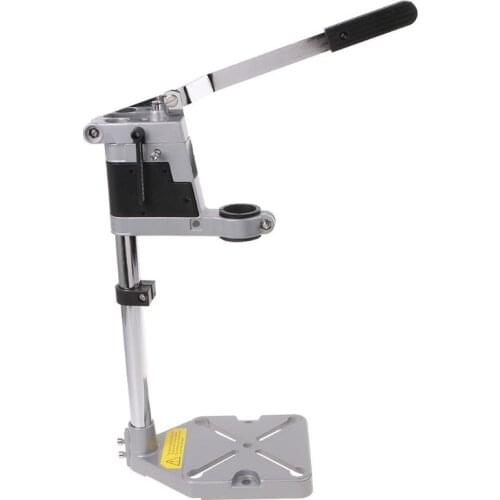 1Set Aluminum Alloy Bench Drill Stand Single-head Electric Drill Holding Base Holder Grinder Accessories Woodworking Tools