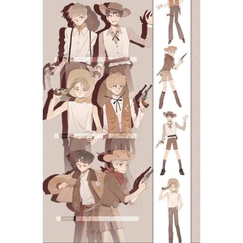 Turn West Washi Masking Tapes for Card Making DIY Scrapbooking Decorative Stickers