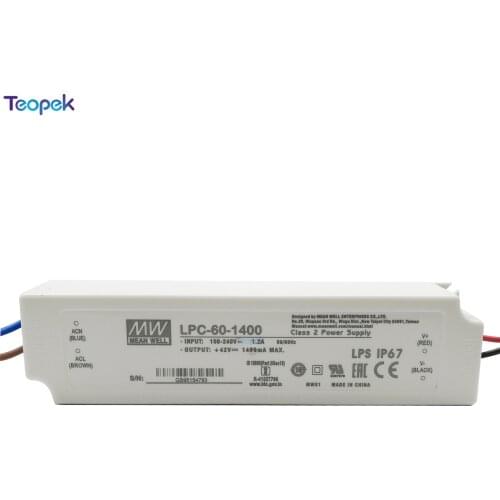 MEAN WELL LPC-60-1400 HLG-100H-36B HLG-185H-C1400B Driver Power Supply For Cree CXB3590 CXA3050 LED
