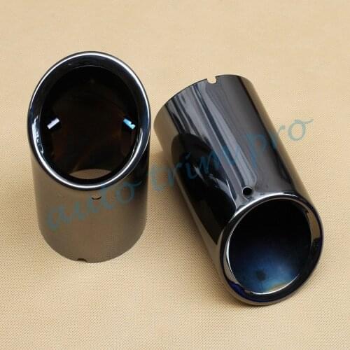 Fit For Audi A4 B8 1.8/2.0T 2009-2017 Rear Exhaust Tail Muffler Tip Pipe Accessories Decorate